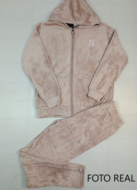 TC079R - Conjunto de Terciopelo para Dama