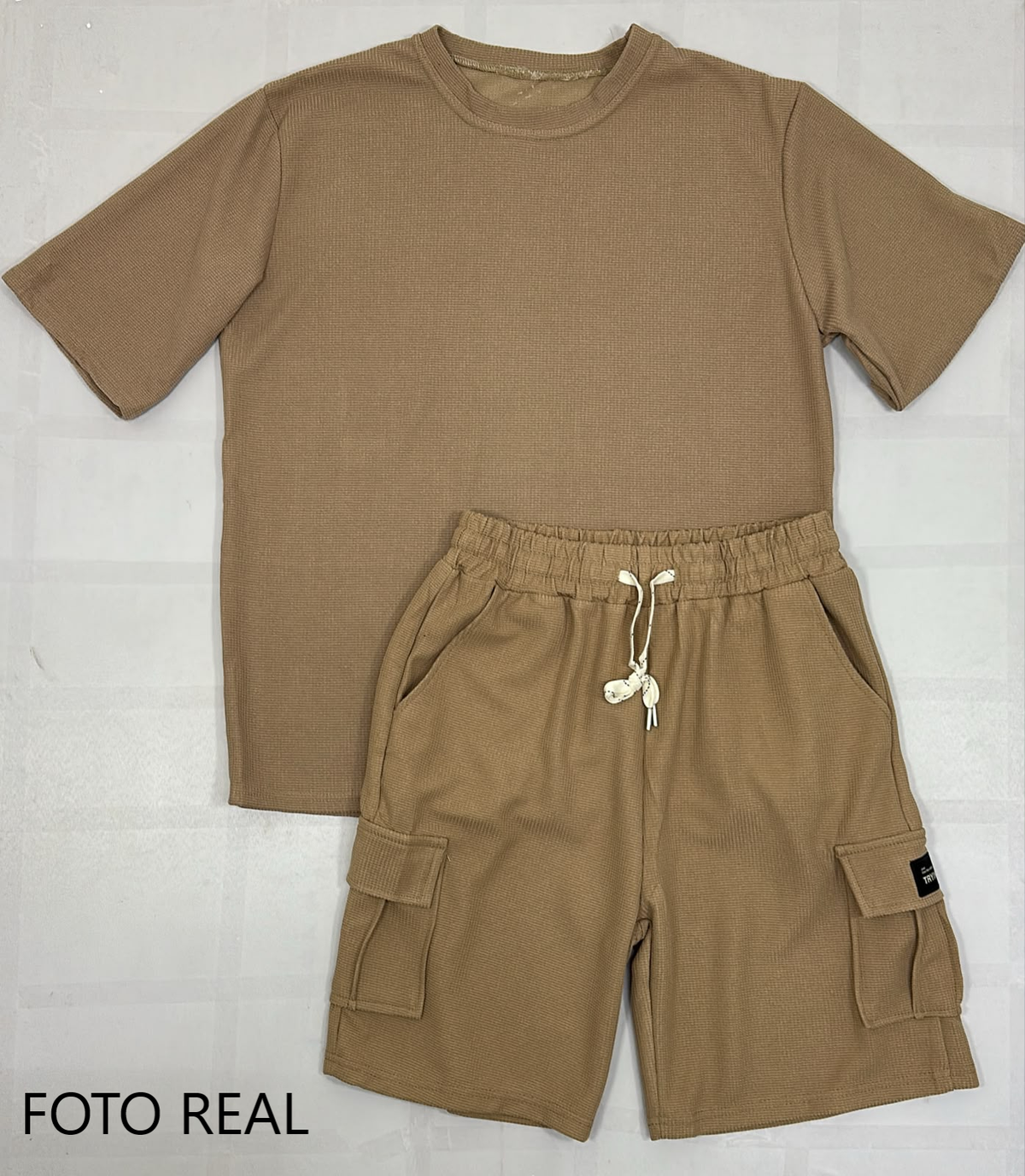 SSH004 - Conjunto con Bermuda Cargo para Caballero