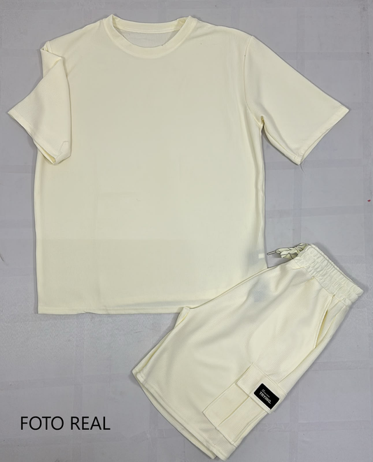 SSH004 - Conjunto Caballero con Short Cargo