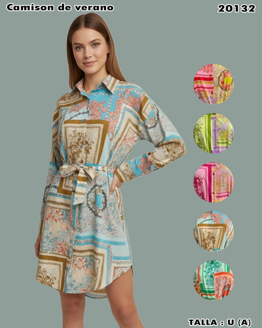 20132-CAMISÓN DE VERANO — Modelos frescos y elegantes