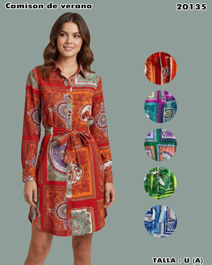 20135-CAMISÓN DE VERANO — Modelos frescos y elegantes