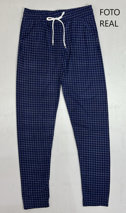 J209BN - Pantalón Legging Cuadros Stretch