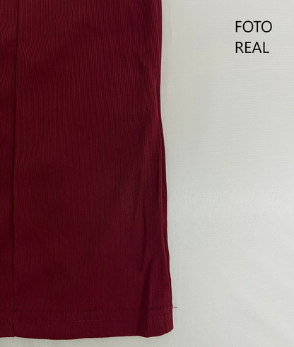J22014 - Vestido ajustado básico