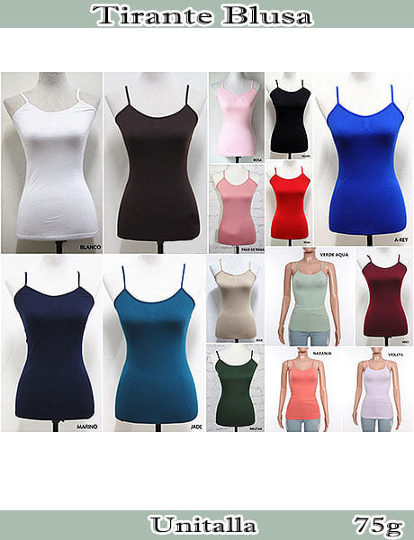 DOP700 - Blusa Tirante 75g