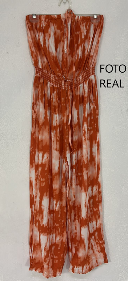 SUT31 - Palazzo Tie Dye Strapless