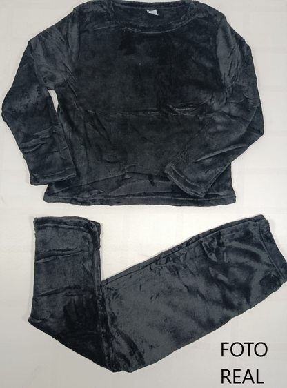SYH311R - Conjunto Pijama Polar Liso