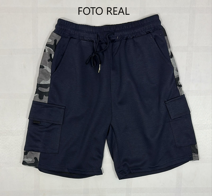 BXH118 - Bermuda Cargo Deportiva para Caballero