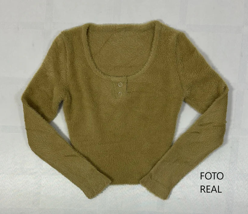 VS260 - Suéter Suave Corto