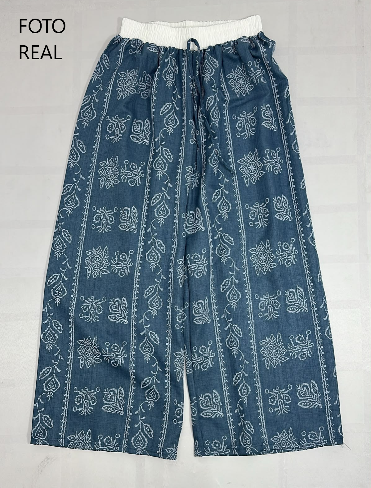 PLZ162 - Pantalón Palazzo Estampado Dama