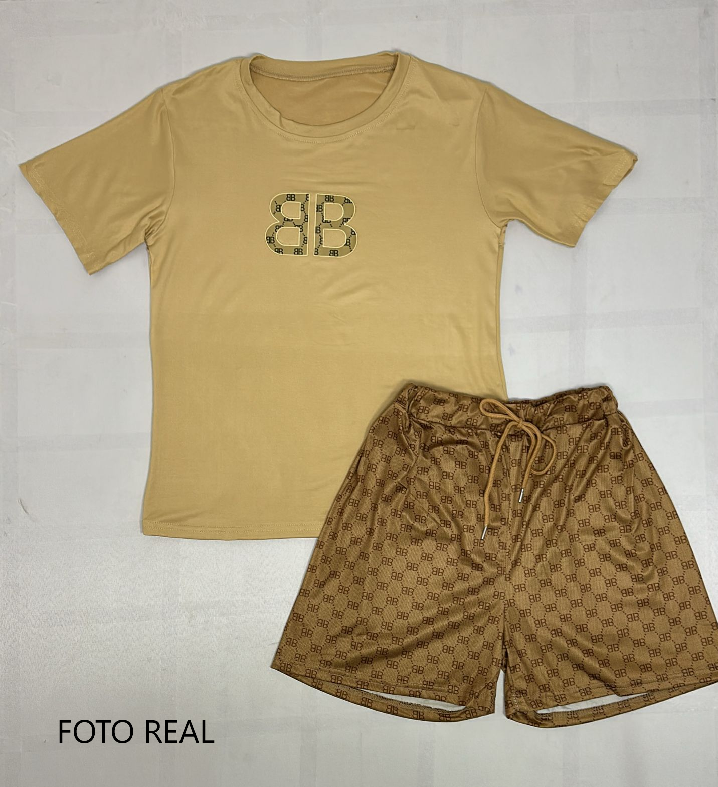 VCON022 - Conjunto Short Estampado Dama