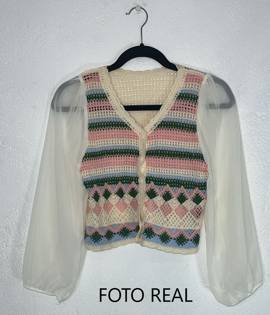 VJ104 - Blusa bordada