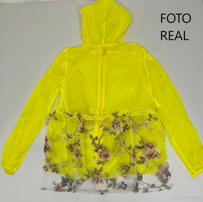 CX435 - Chaqueta ligera bordada