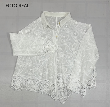 VJ138 - Blusa Bordada