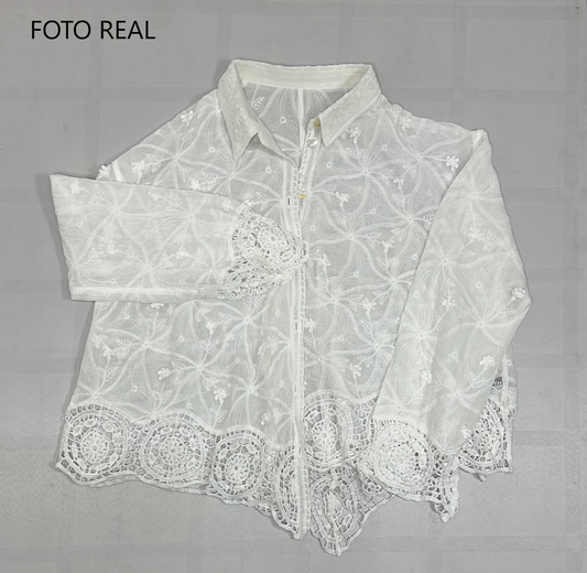 VJ138 - Blusa Bordada