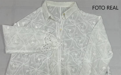 VJ138 - Blusa Bordada