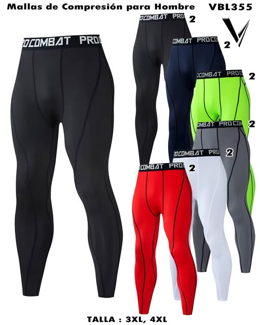 VBL355 - Mallas de compresión para hombre