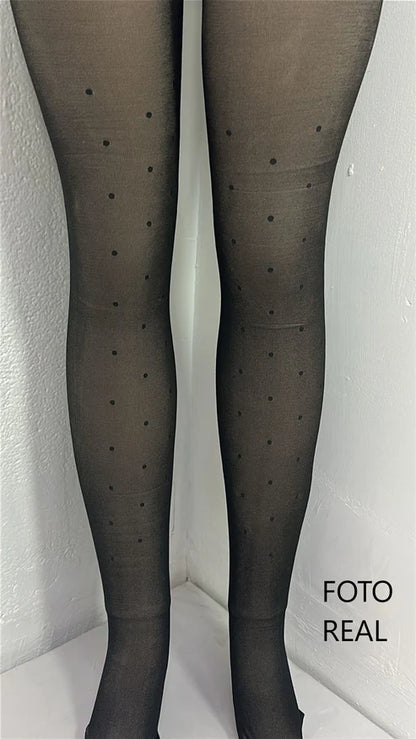 MSTL105 - Panti Medias Térmicas Estampadas Efecto Piel 220g