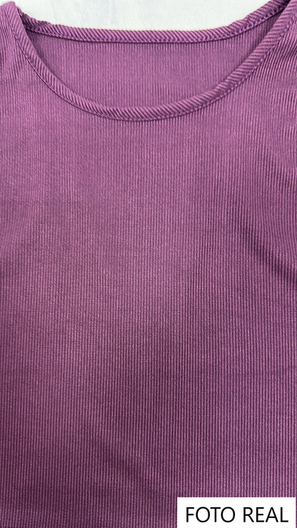 VTOP100 - Crop Top Deportivo