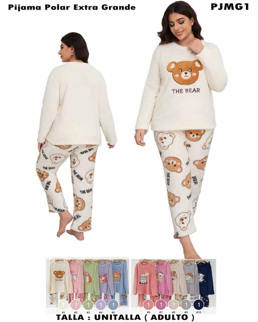 PJMG1 – Pijama Polar Extra Grande