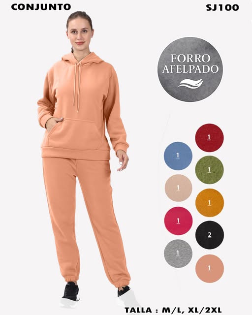 SJ100 – Conjunto Afelpado para Dama