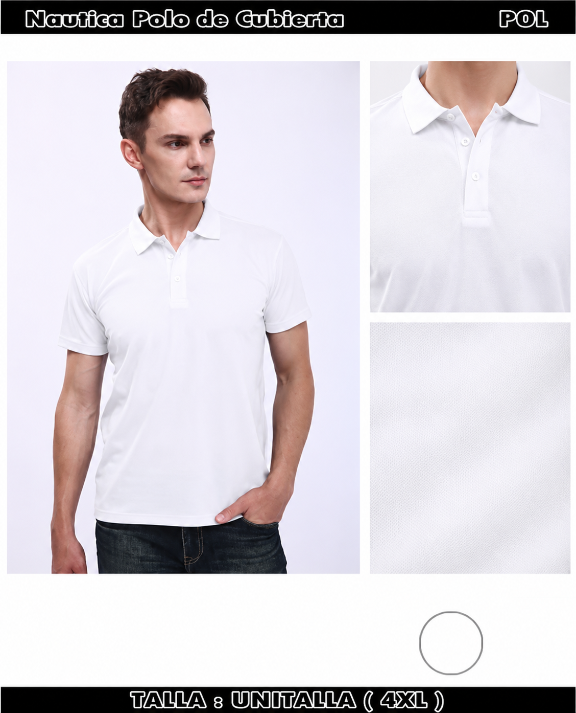 POL - Nautica polo de cubierta