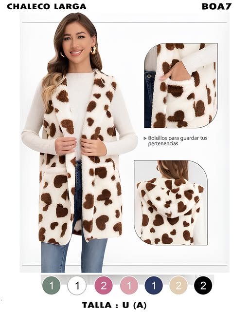 BOA7 - Chaleco peluche