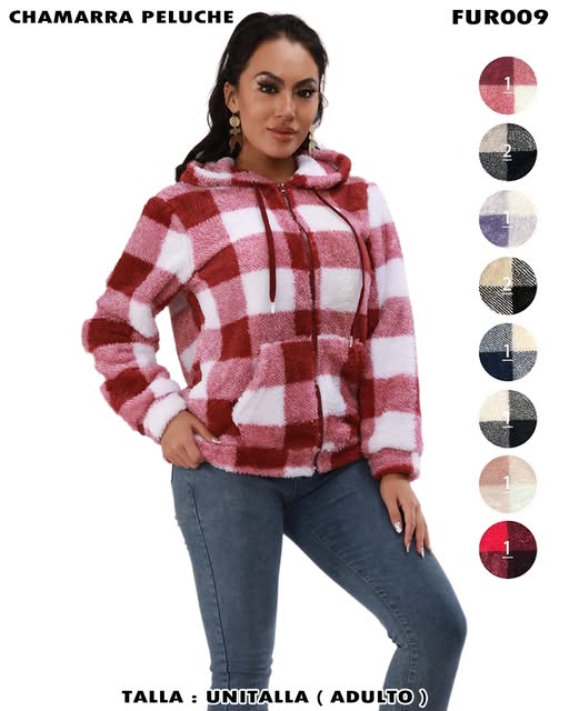 FUR009 – Chamarra Peluche