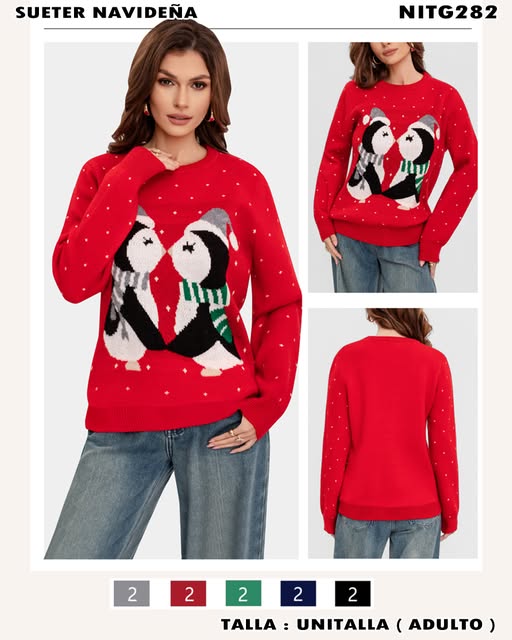 NITG282 - Suéter Navideño