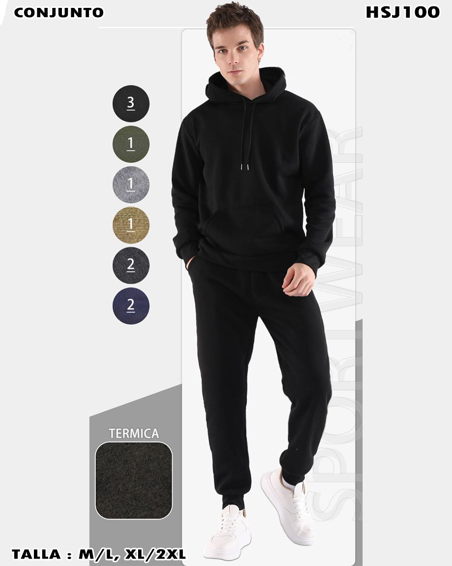 HSJ100 – CONJUNTO TÉRMICO PARA HOMBRE