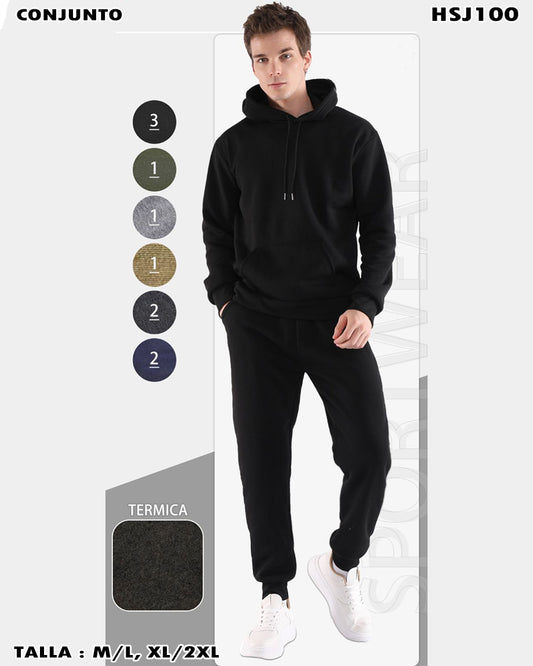 HSJ100 – CONJUNTO TÉRMICO PARA HOMBRE