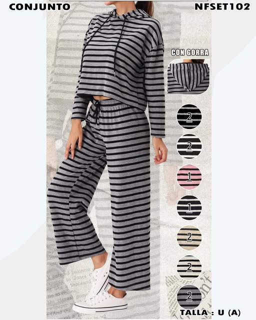 NFSET102 – CONJUNTO RAYADO SUAVE