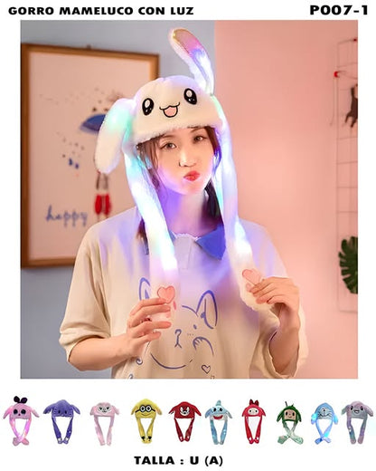 P007-1 – GORRO MAMELUCO CON LUZ