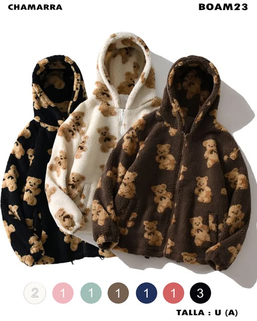 BOAM23 – CHAMARRA PELUCHE OSITO