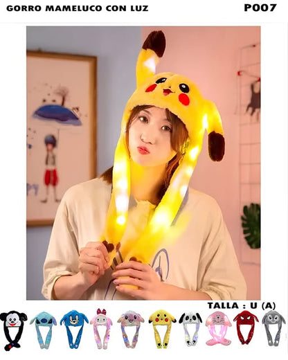 P007 – GORRO MAMELUCO CON LUZ
