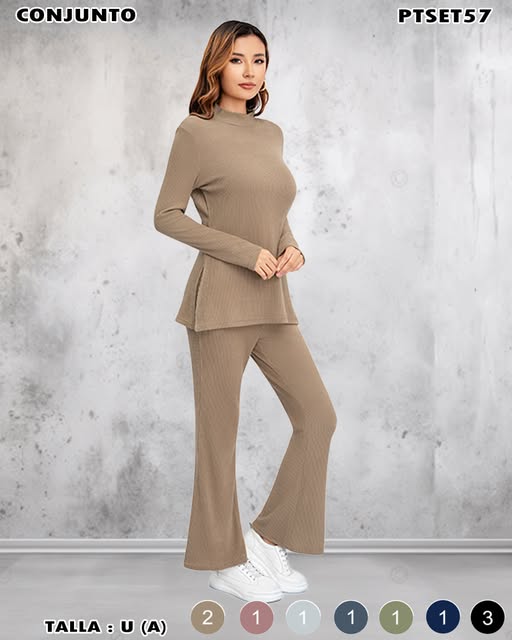 PTSET57 – Conjunto Acanalado Premium