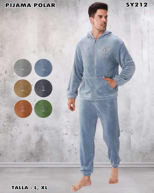 SY212 – Pijama Polar Hombre