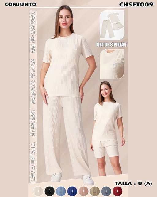 CHSET009 – CONJUNTO (3 PIEZAS)