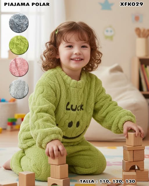 XFK029 – Pijama Polar Infantil