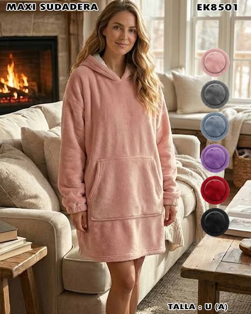 EK8501 - Maxi Sudadera (Tela mate)