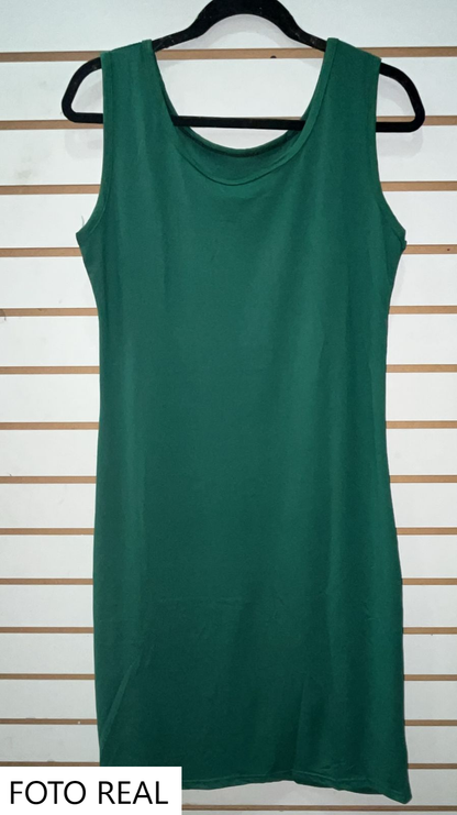 VES03 - Vestido Midi Liso