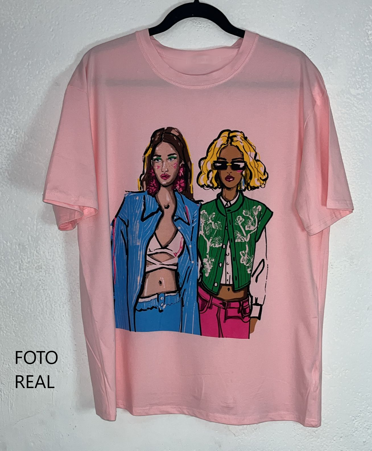 KD00306 - Blusa estampada fashion