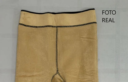 MSTL105 - Panti Medias Térmicas Estampadas Efecto Piel 220g
