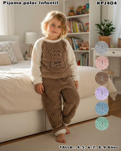 KPJ404 – Pijama Polar Infantil