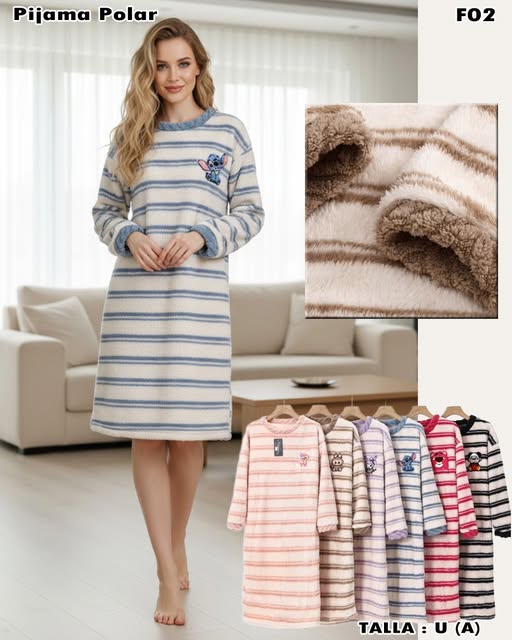 F02 – Pijama Polar (Vestido)
