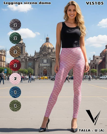 VLS105 – Leggings sirena dama