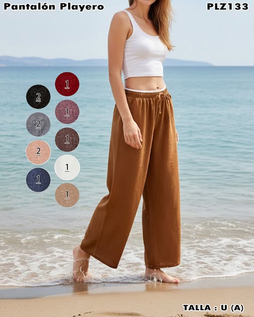 PLZ133 – Pantalón Playero