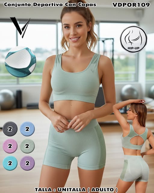 VDPOR109 – Conjunto deportivo con copas (2 piezas)