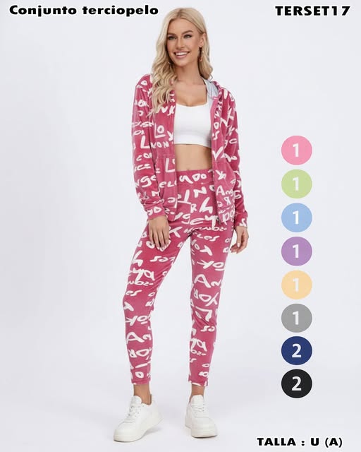 TERSET17 – Conjunto de terciopelo