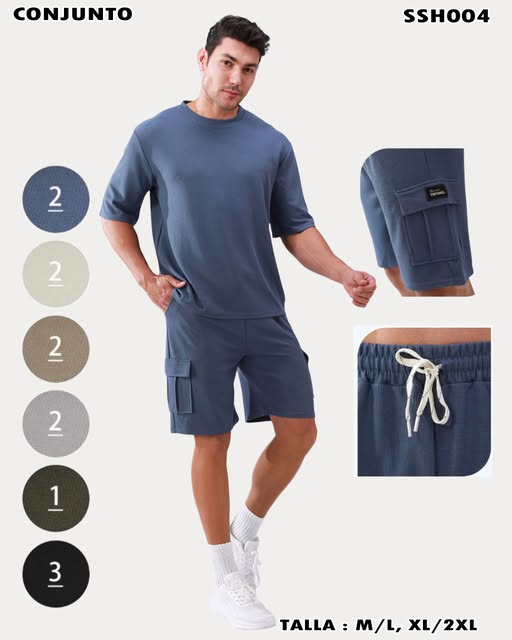 SSH004 - Conjunto Cargo Deportivo