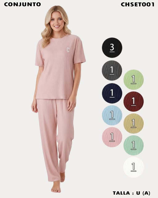 CHSET001 - Conjunto Acanalado Cómodo